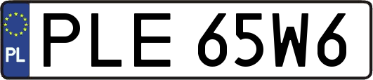 PLE65W6