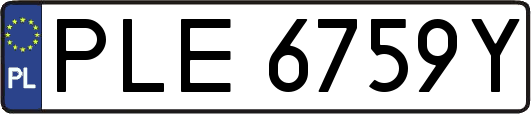 PLE6759Y