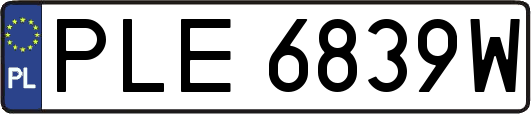 PLE6839W