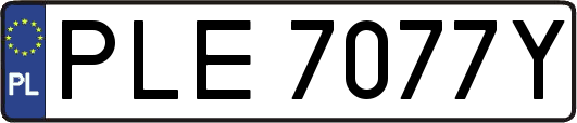 PLE7077Y