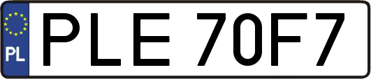 PLE70F7