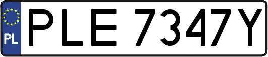 PLE7347Y