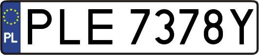 PLE7378Y