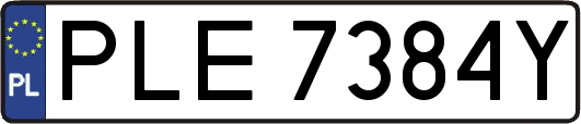 PLE7384Y