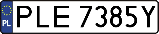PLE7385Y