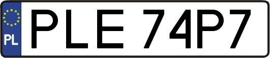 PLE74P7