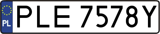 PLE7578Y