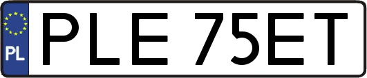 PLE75ET