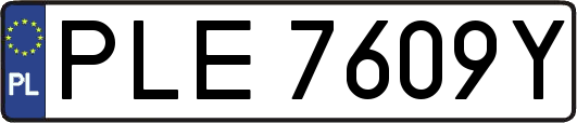 PLE7609Y