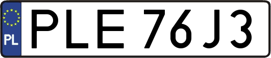 PLE76J3