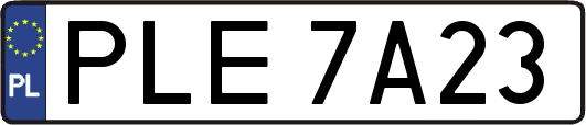 PLE7A23