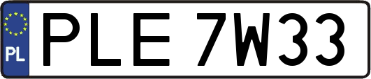 PLE7W33