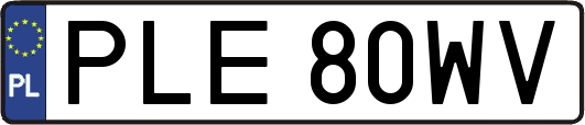 PLE80WV