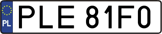 PLE81F0