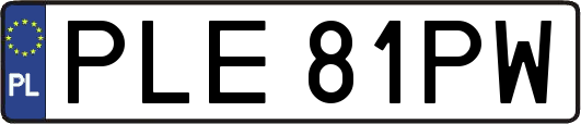 PLE81PW