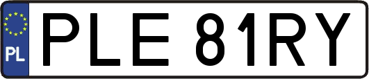 PLE81RY