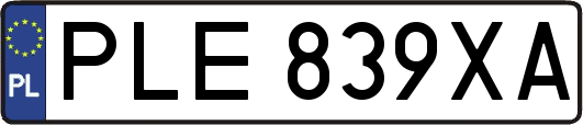 PLE839XA