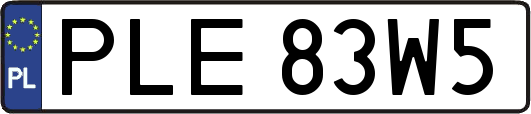 PLE83W5