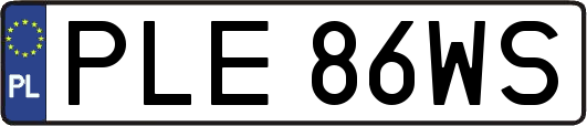 PLE86WS