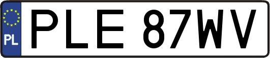 PLE87WV