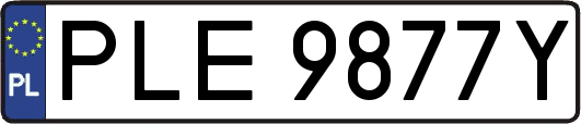 PLE9877Y