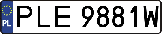 PLE9881W