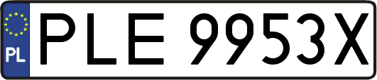 PLE9953X