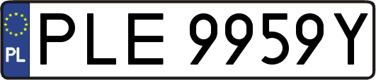 PLE9959Y