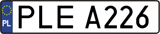 PLEA226