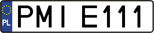 PMIE111