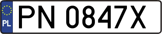 PN0847X
