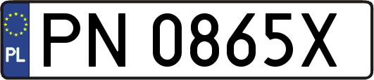 PN0865X