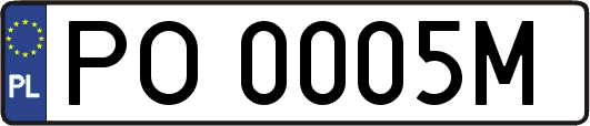 PO0005M