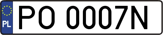 PO0007N