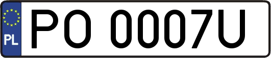 PO0007U