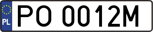 PO0012M