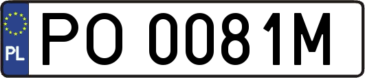 PO0081M