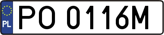 PO0116M