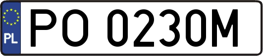 PO0230M