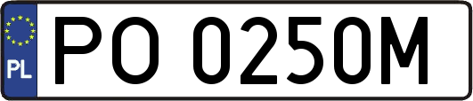 PO0250M