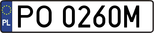 PO0260M