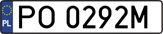 PO0292M