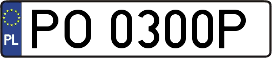 PO0300P