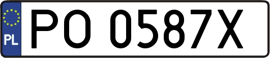PO0587X