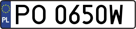 PO0650W