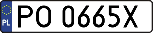 PO0665X