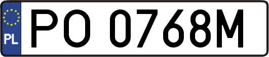PO0768M
