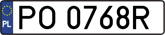 PO0768R