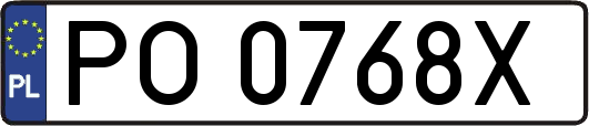 PO0768X