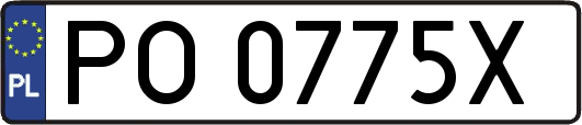 PO0775X